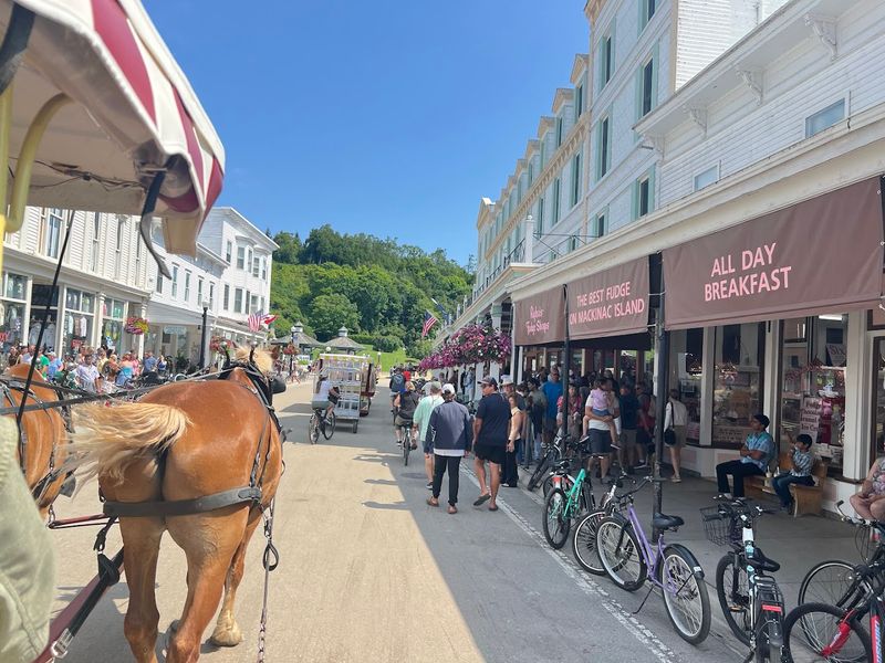 The Journey To A Waterfront Breakfast On Mackinac Island