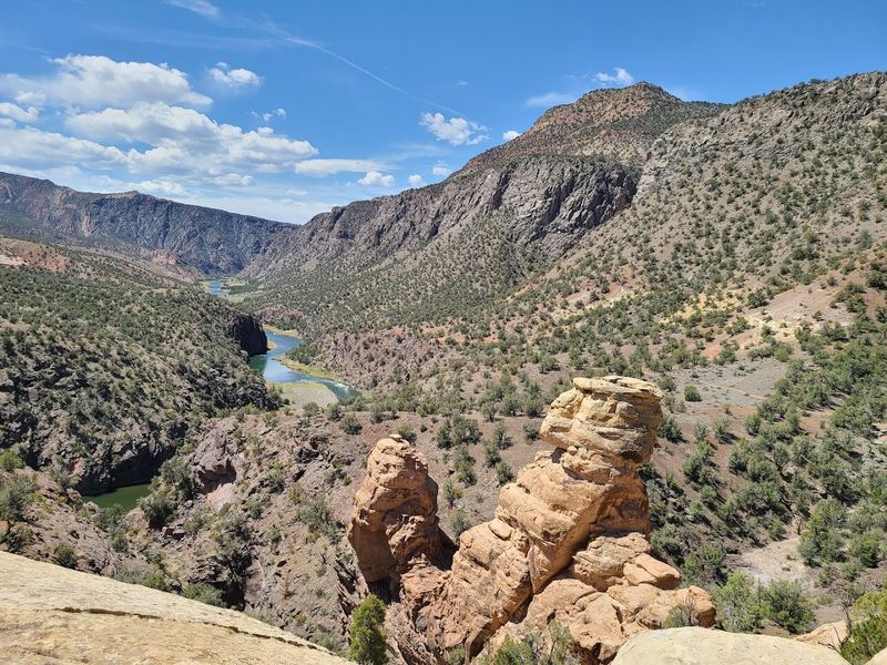 Take the Ute Trail Down Toward Gunnison Gorge, Near Delta