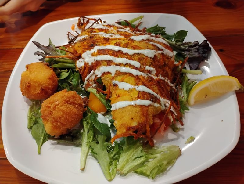 Catfish Fingers And Crunchy Hush Puppies
