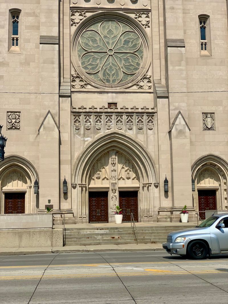Cathedral Of The Most Blessed Sacrament: Read The Doorway Cathedral Of The Most Blessed Sacrament: Read The Doorway
