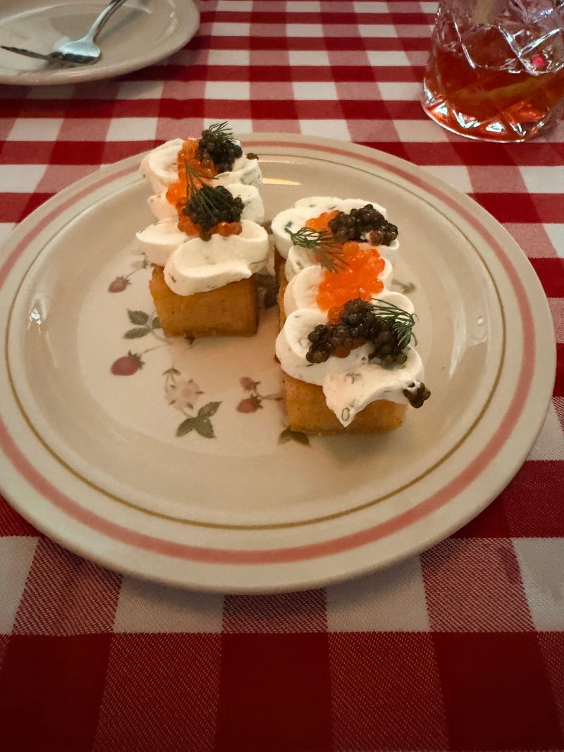 Caviar And Polenta That Redefines What Comfort Food Can Be