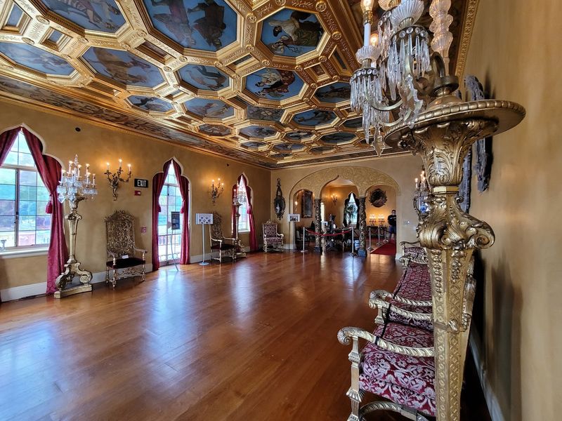 Ceilings Painted By Artists and Shipped Across An Ocean