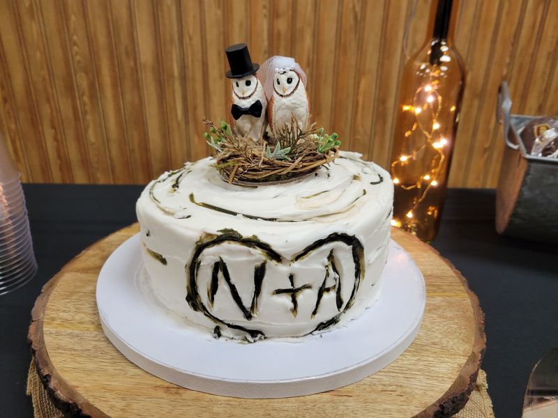 Celebration Cakes Built Around Their Famous Donut Celebration Cakes Built Around Their Famous Donut