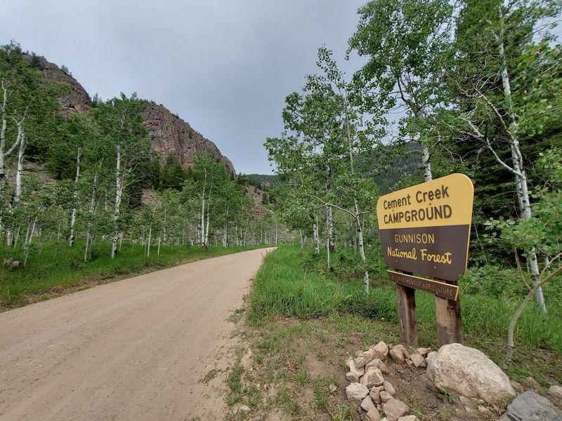 Cement Creek Campground