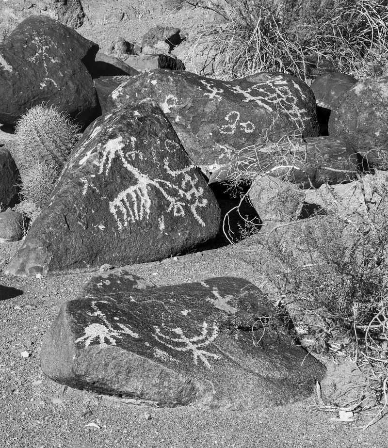 Centuries Of Travelers Who Paused At These Boulders