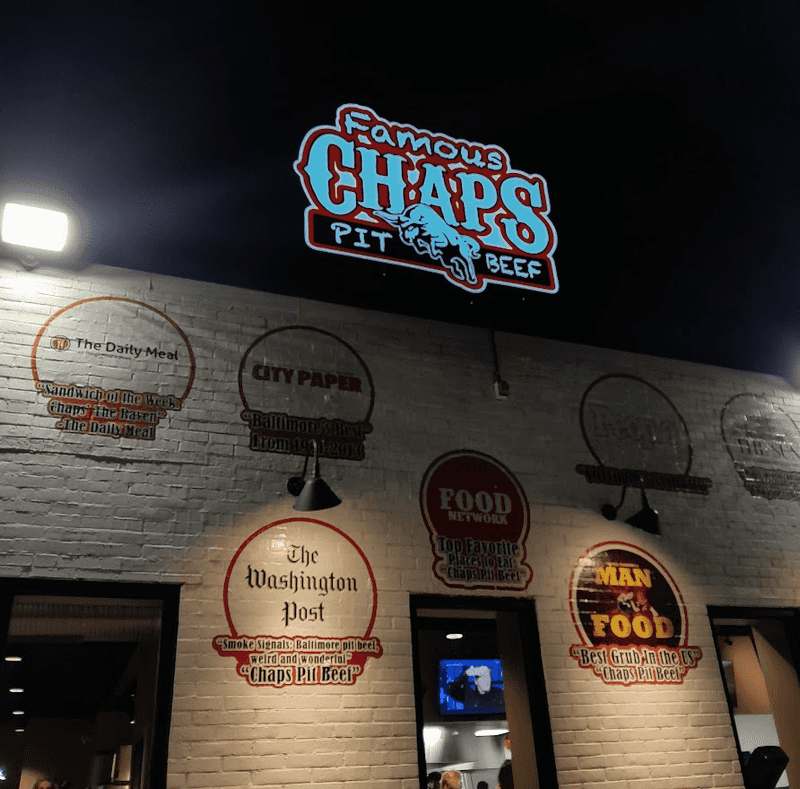 Chaps Pit Beef, Baltimore Chaps Pit Beef, Baltimore