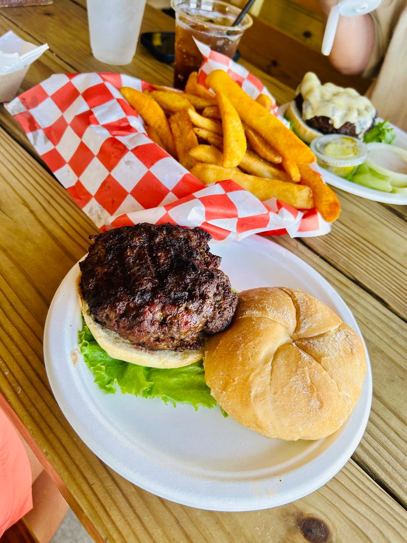 Waterfront Views And Burger Bliss