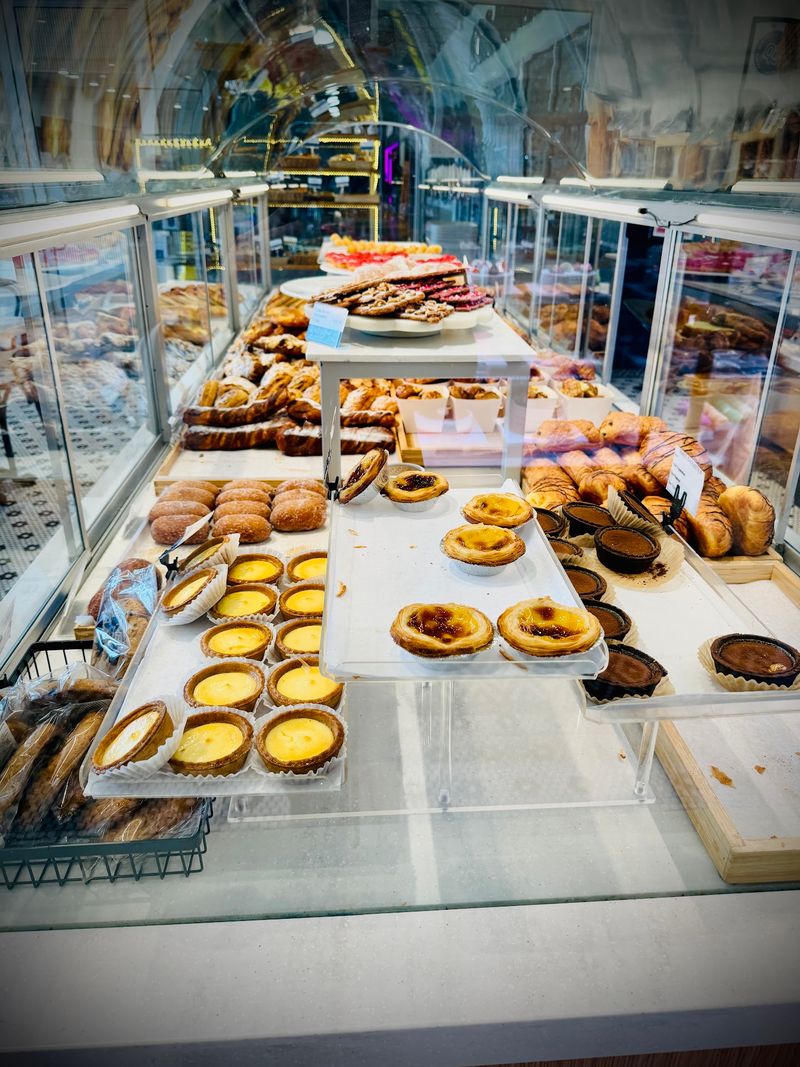 Cheese Coin Bread, Matcha Drinks, And Bakery Sweets Cheese Coin Bread, Matcha Drinks, And Bakery Sweets