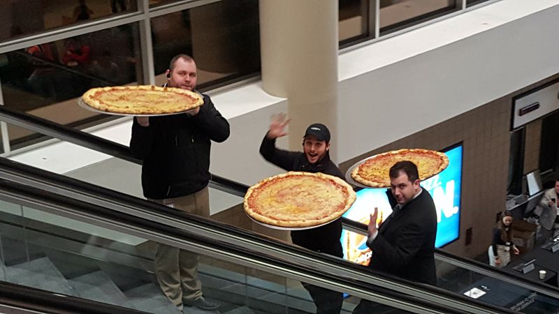 Thin Crispy Crust That Holds Up Remarkably Well