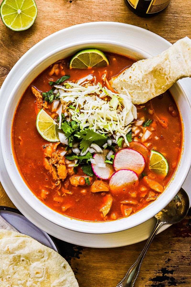 Hearty Chicken Pozole