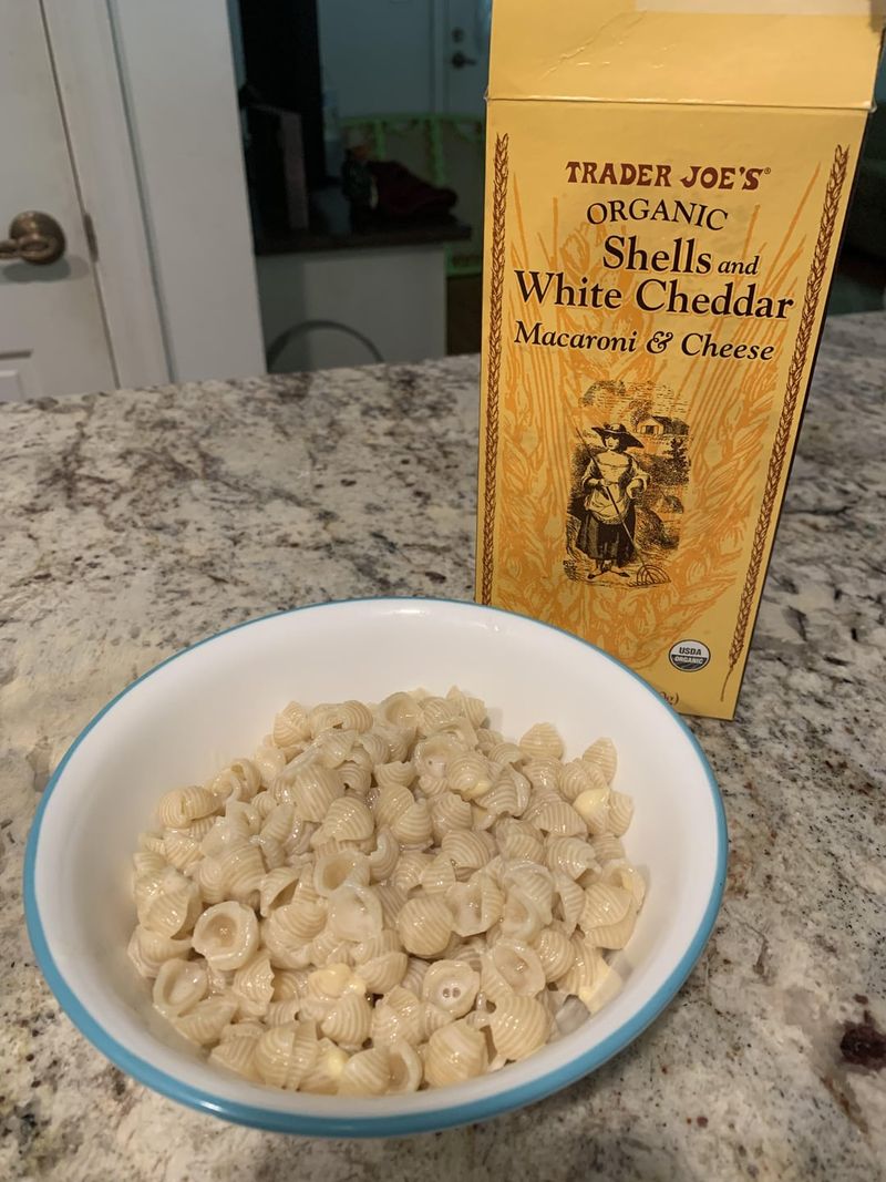 Trader Joe's Organic Shells & White Cheddar