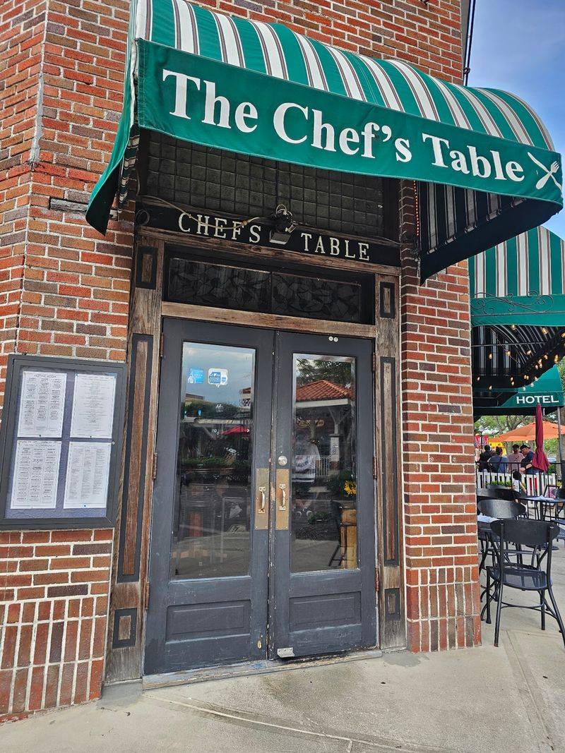 Chef's Table At The Edgewater