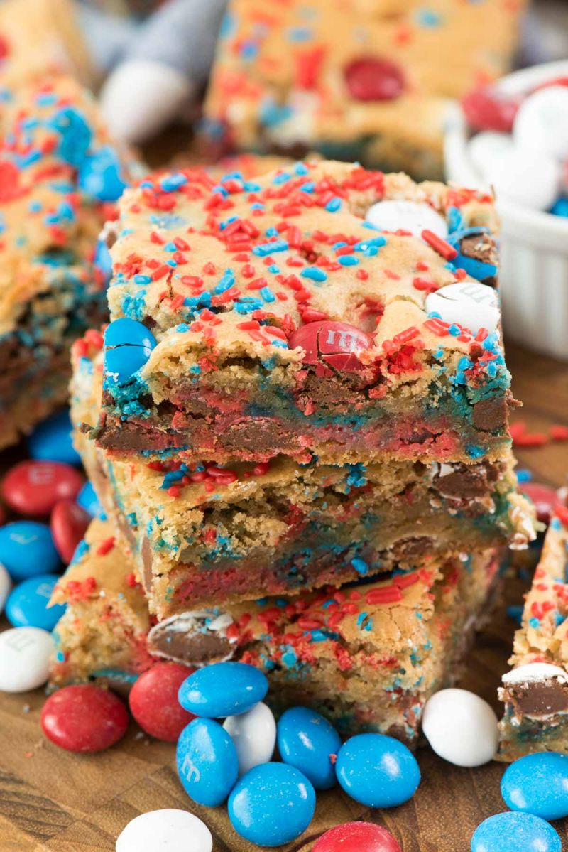 Firework Blondies