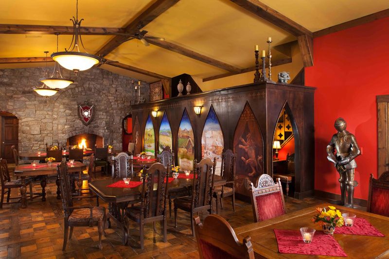 Great Hall Breakfast at Ravenwood Castle, New Plymouth