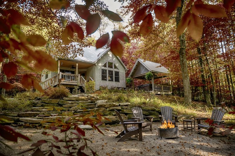 Cherry Ridge Retreat - Hocking Hills Luxury Cabins, New Plymouth