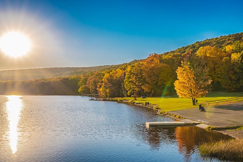 Locust Lake State Park Campground, Barnesville
