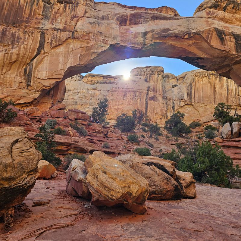 Hickman Bridge Trail: Capitol Reef National Park, near Torrey, Utah