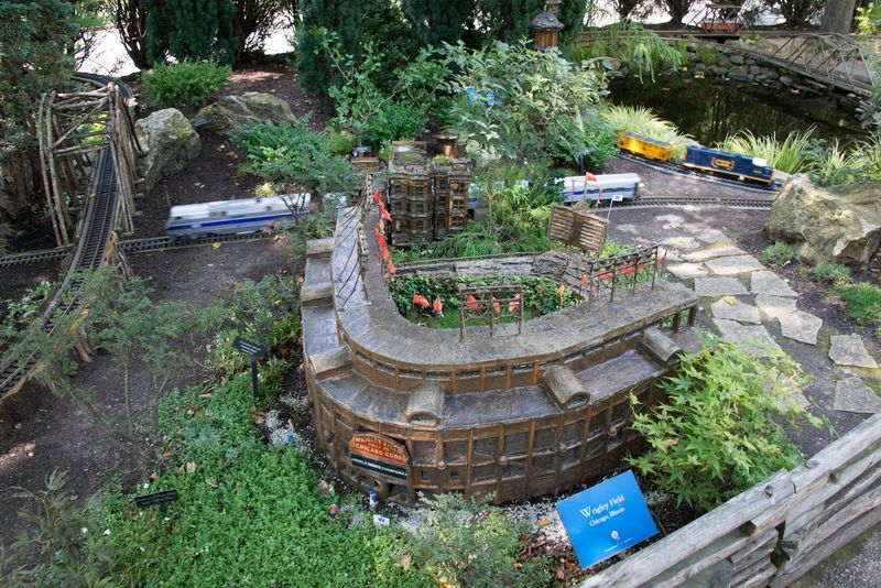Chicago Botanic Garden Model Railroad Garden, Glencoe