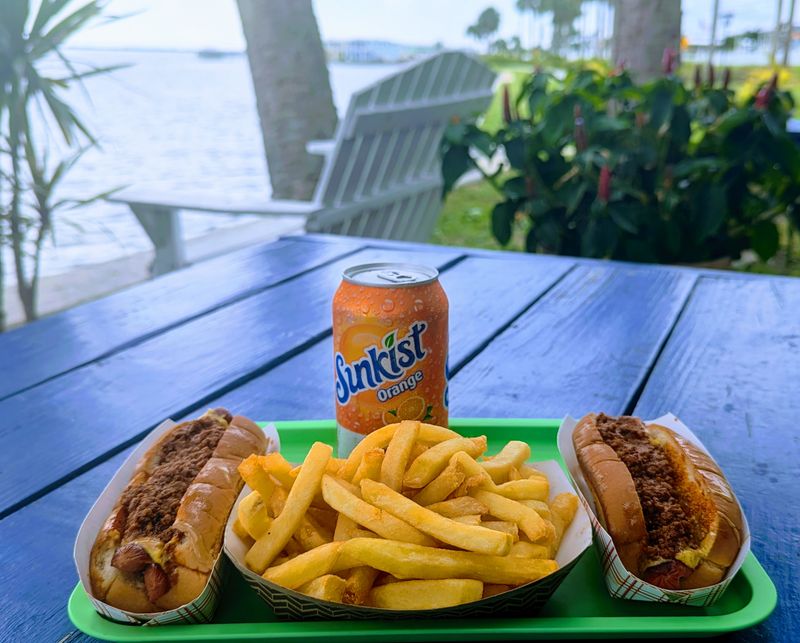 Carolina Dog With Slaw And Chili