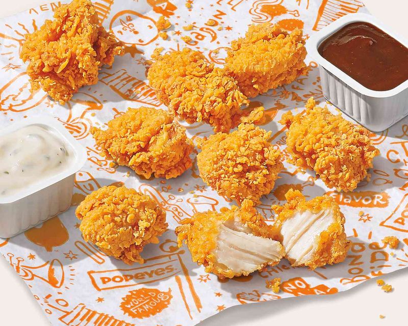 Popeyes' Cajun-Spiced Chicken Chunks