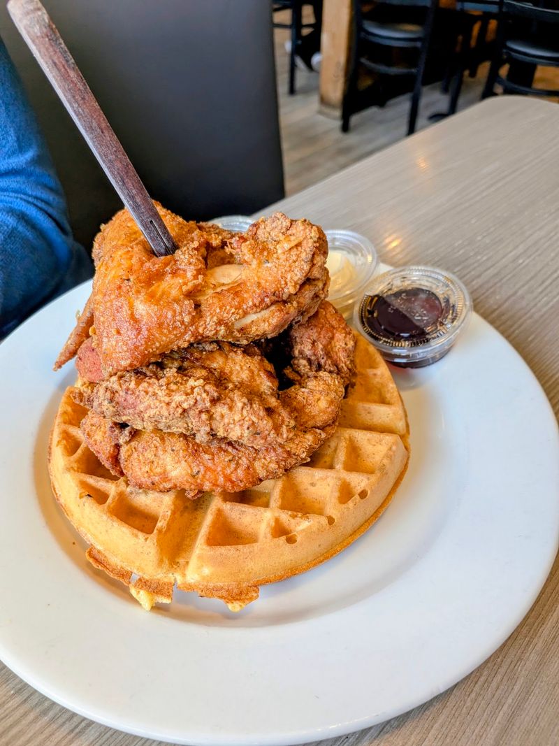 Chicken And Waffles Worth The Wait