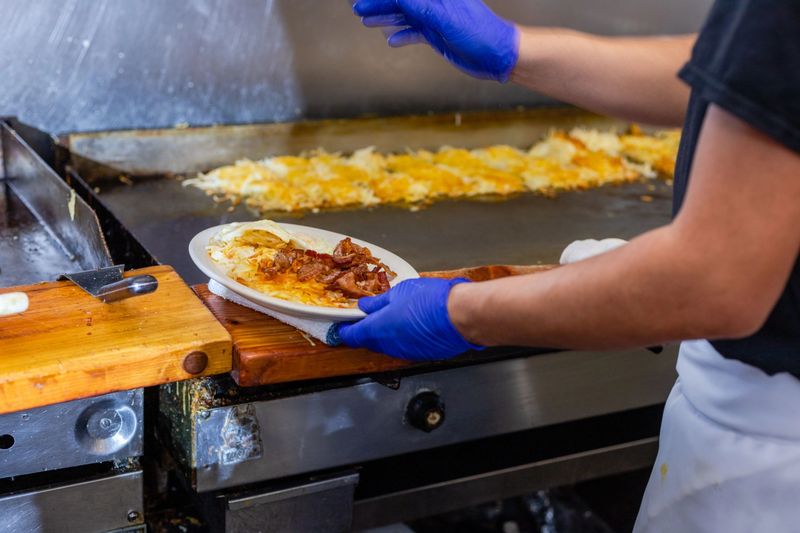 Egg Burrito And Speedy Service