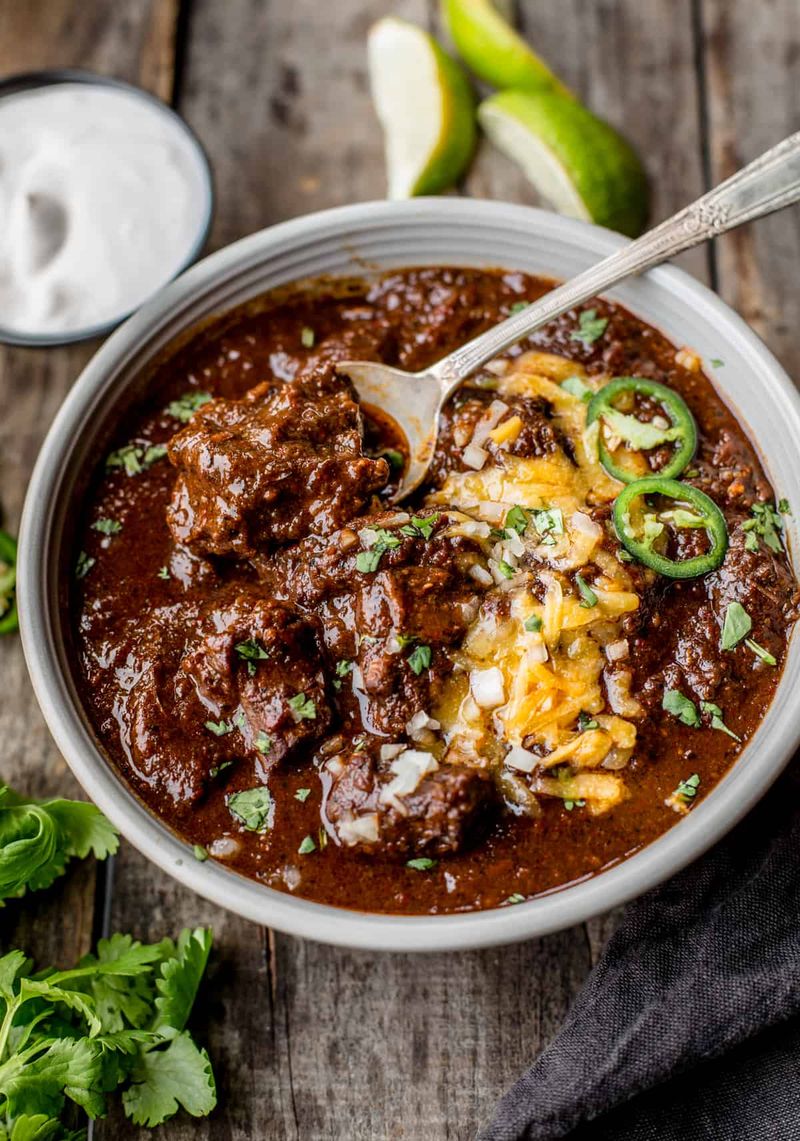 Texas Red Chili (No Beans Allowed)