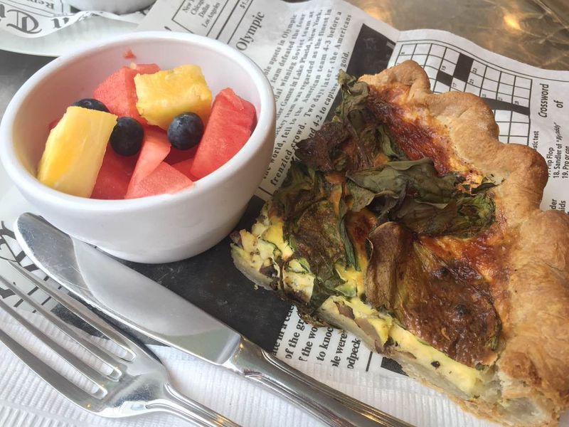 Quiche That Steals the Breakfast Show
