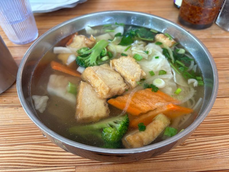 Chicken, Veggie, and Prawn Bowls