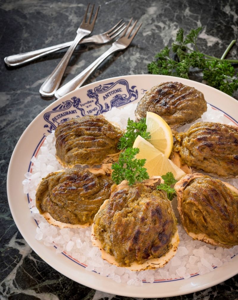 Oysters Rockefeller