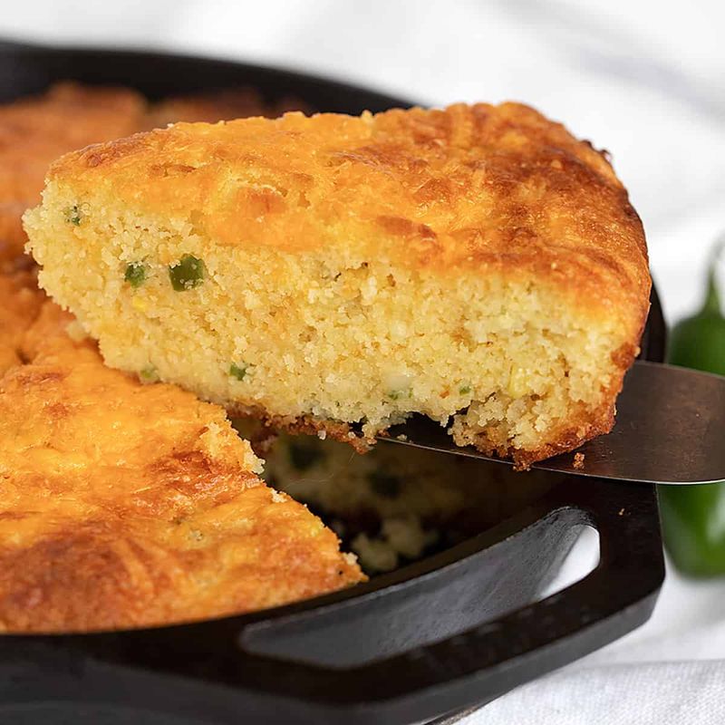 Jalapeño Cornbread That Bites Back