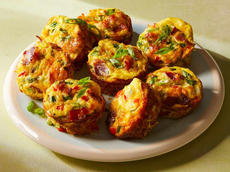 Egg and Veggie Breakfast Muffins