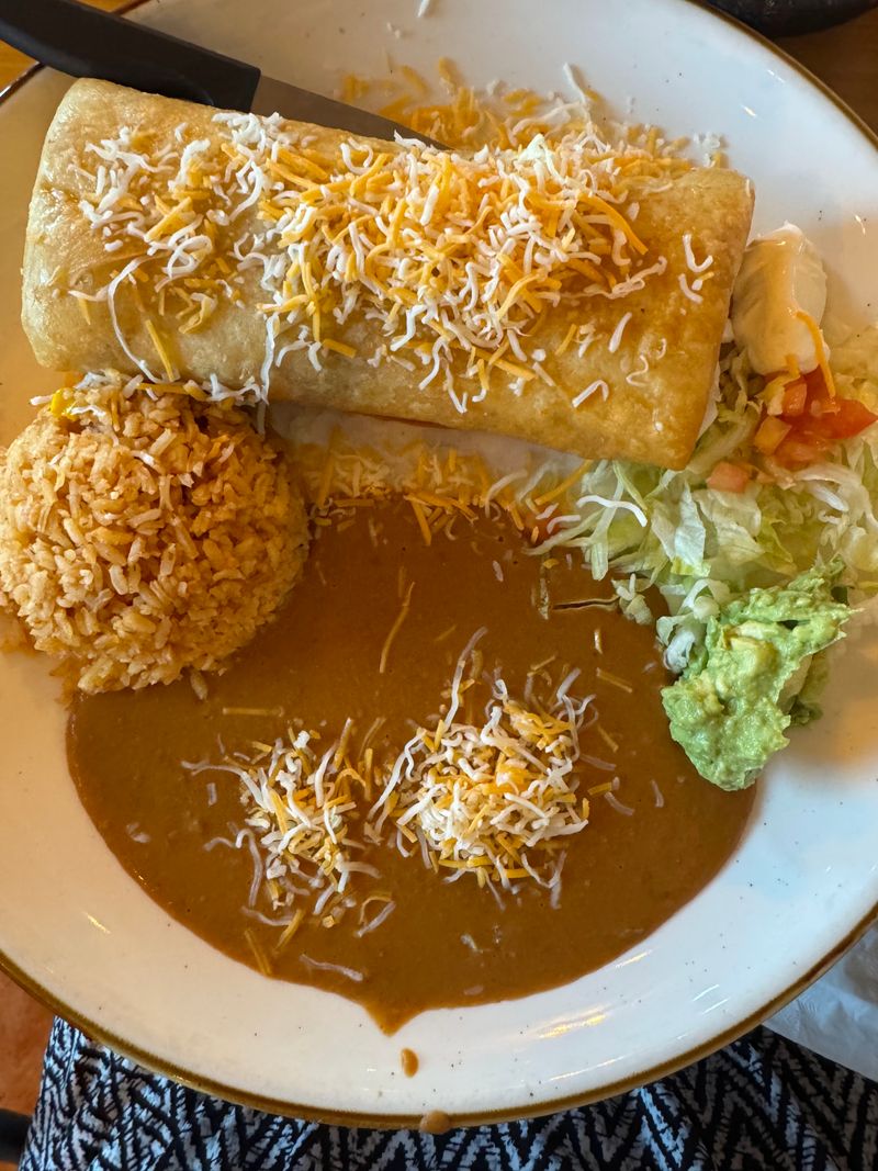 Shredded Beef Chimichanga Worth Every Calorie