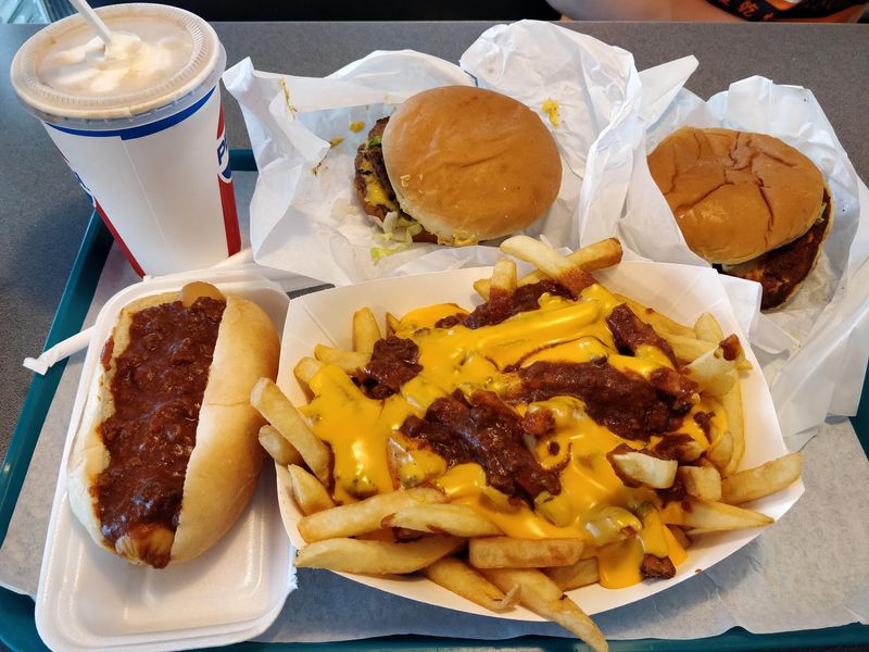 Chili-Cheese Fries, Burgers, And Other Basket Favorites