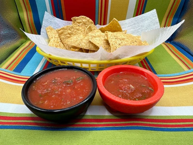 Chips, Salsa, And Queso