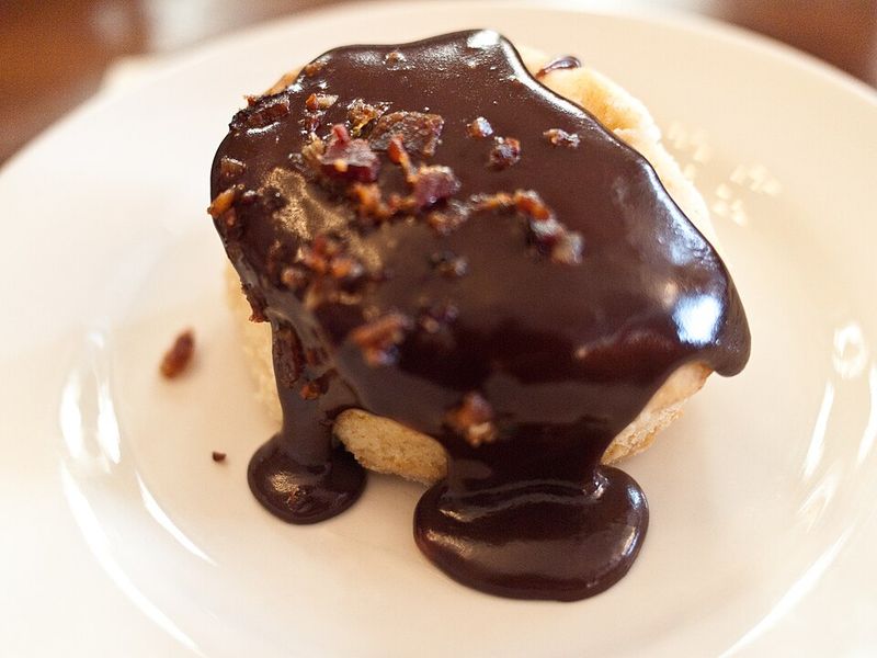 Chocolate Gravy With First Bite Shock Value