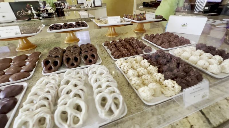 Chocolate Samples Throughout The Tour