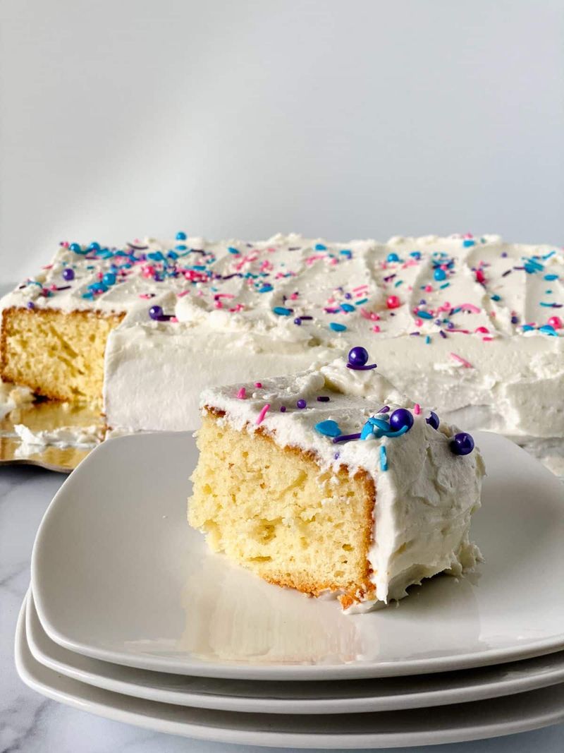 Vanilla Sheet Cake