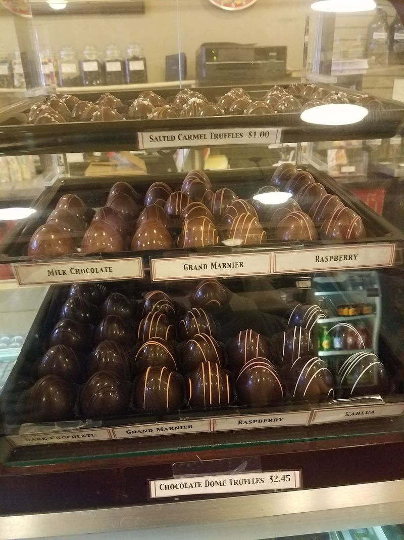 Chocolates Dipped By Hand, One At A Time