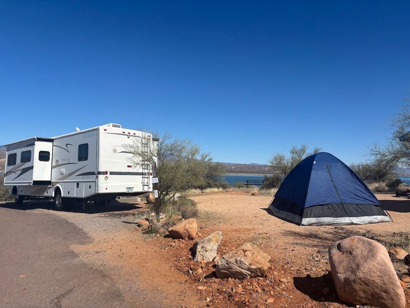 Cholla Campground, Roosevelt Lake