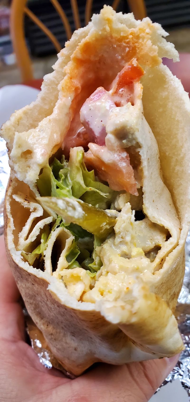 Choose Chicken Shawarma For Heat