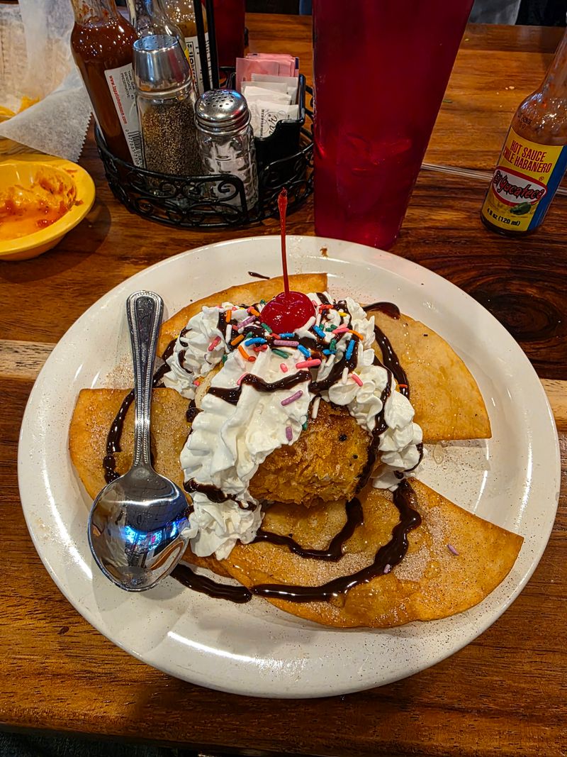 Save Space For Sopapillas Or Fried Ice Cream