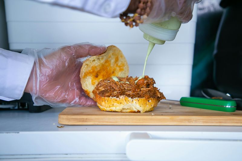 Chopped Pork “Lexington Style” Sandwich Chopped Pork “Lexington Style” Sandwich