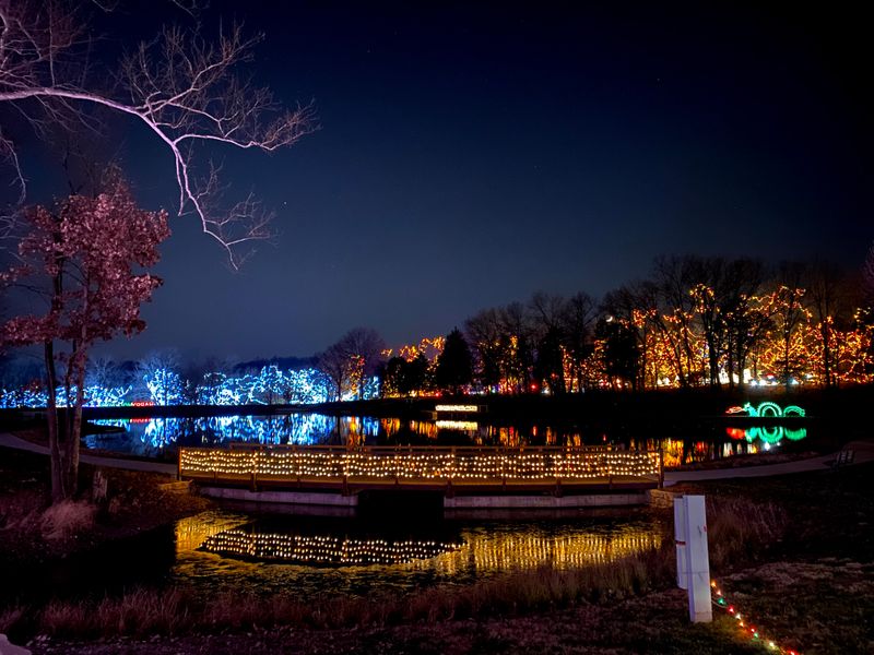 Celebration Of Lights At Fort Zumwalt Park, O’Fallon