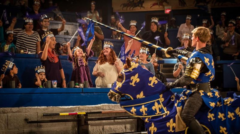 Medieval Times: Jousting Knights Serving Chicken Legs