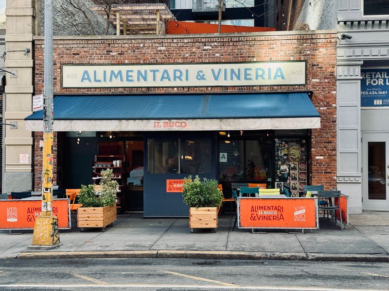 Il Buco Alimentari & Vineria, Manhattan