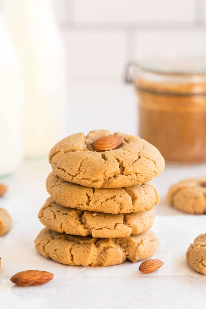 Almond Butter Protein Cookies