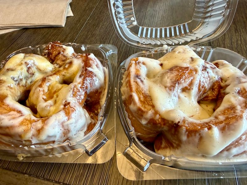 Cinnamon Rolls Big Enough To Share