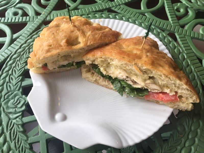 Basil Chicken Focaccia That Stops Traffic