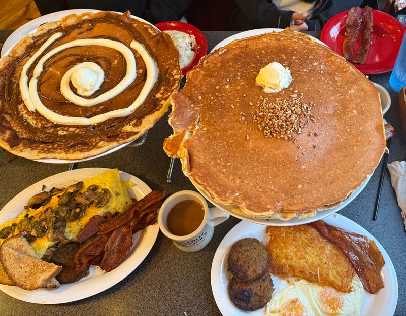 Order The Pancake The Size Of A Hubcap